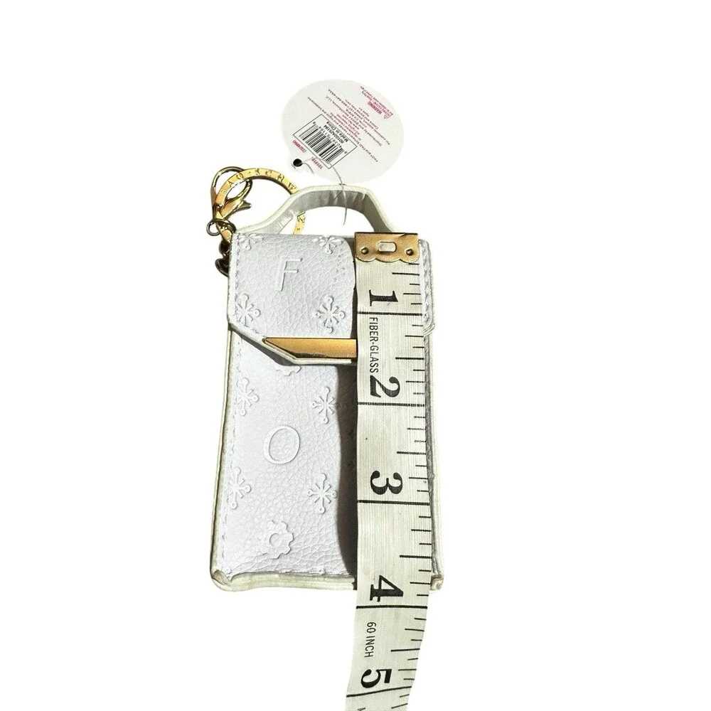 2025 FAO SCHWARZ Mini 7th AVE Pouch Bag - Key Chain Bag Charm NWT